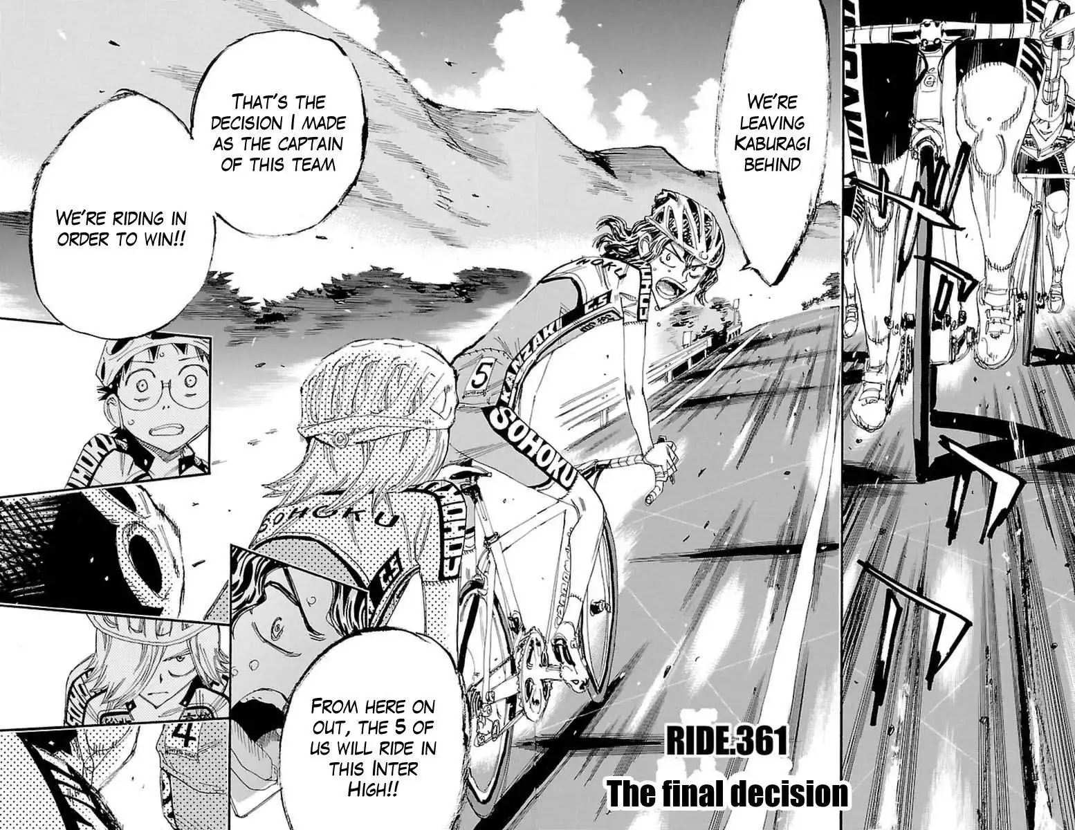 Yowamushi Pedal Chapter 361 2